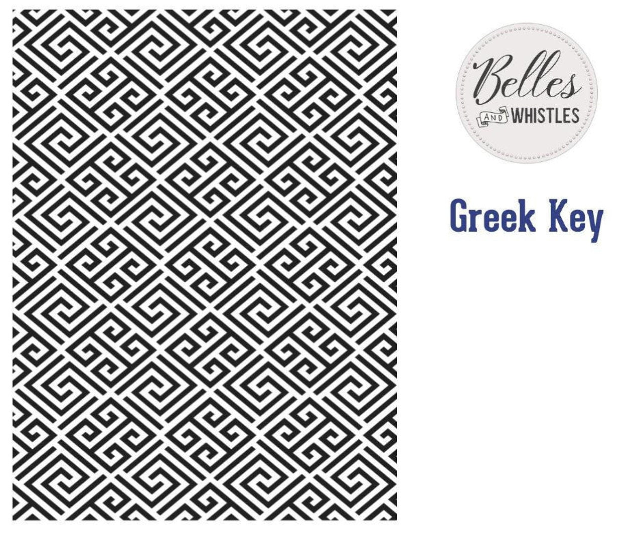 GREEK KEY | Stencil | Furniture | Arts & Crafts | Dixie Belle Paint