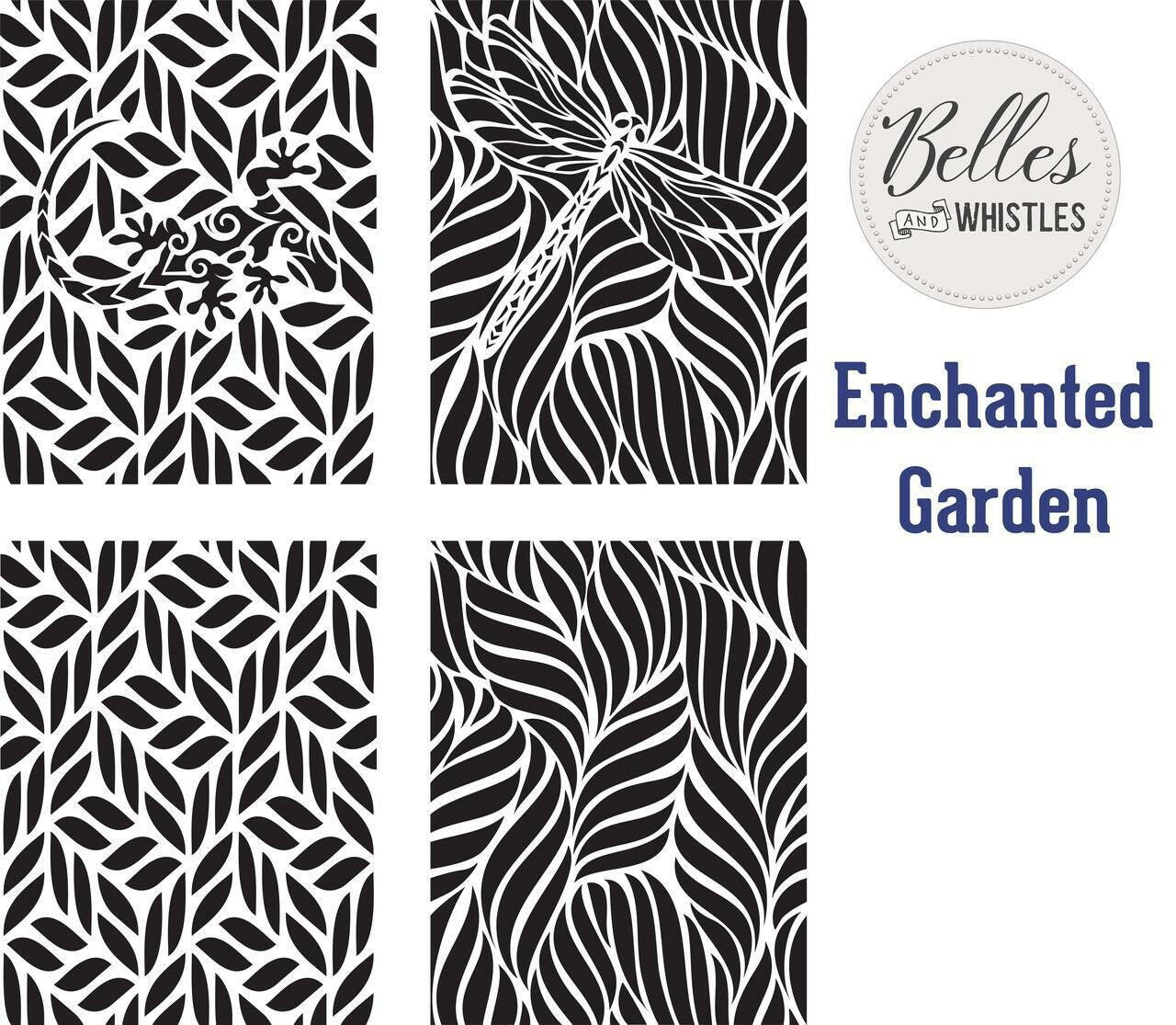 ENCHANTED GARDEN | Stencil | Furniture | Arts & Crafts | Dixie Belle Paint