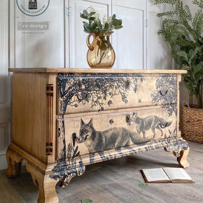 FOX MEADOWS - decor transfers Redesign with Prima - total sheet size 24X35, 2 sheets