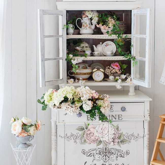 L'amour Est Le Miel | Redesign With Prima | Rub on Transfers for Furniture and Crafts |26X 35
