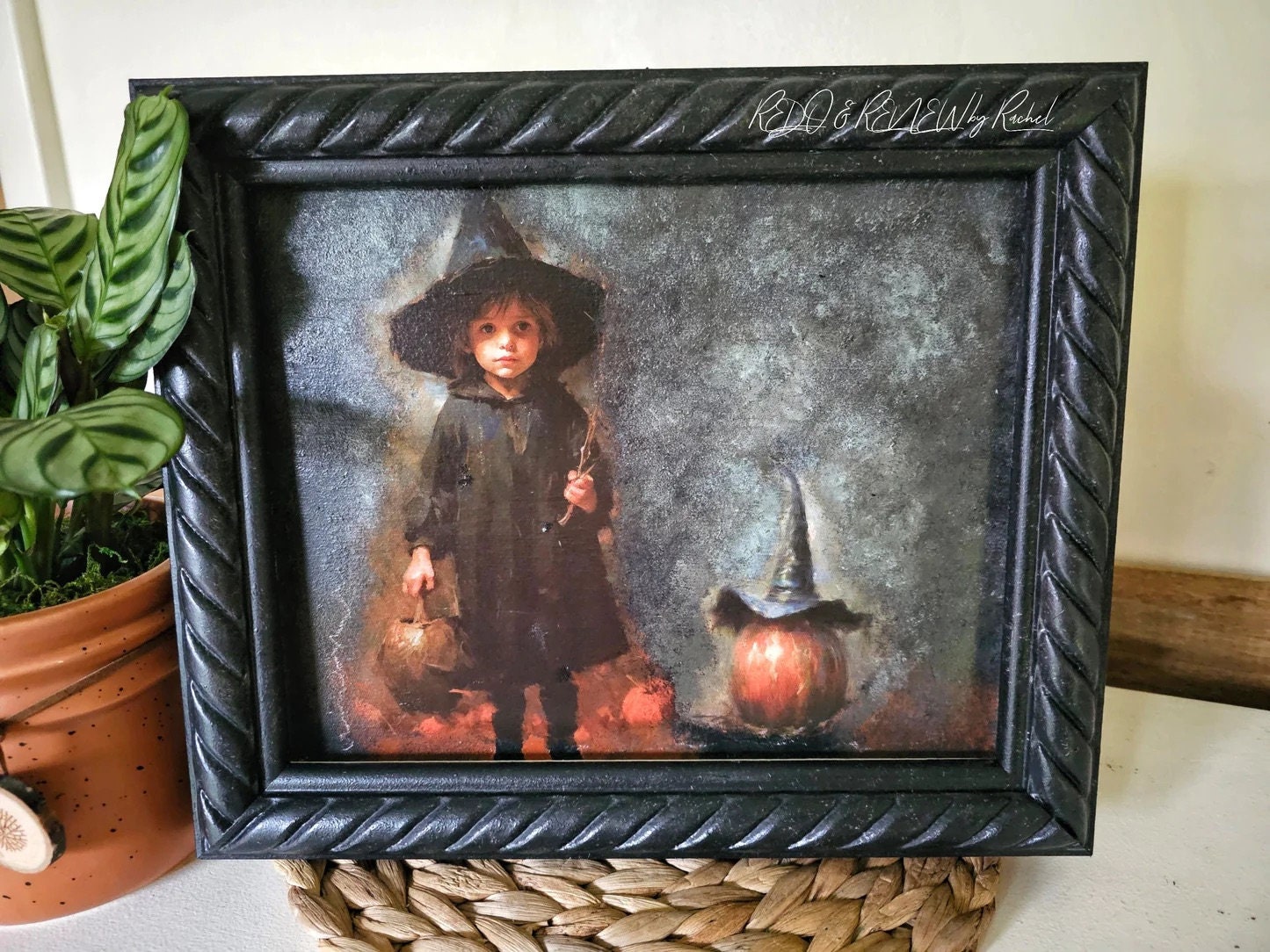 Charm & Chaos Large Decoupage Tissue Paper for Furniture 21x29 Whimsykel Designs Halloween Collage