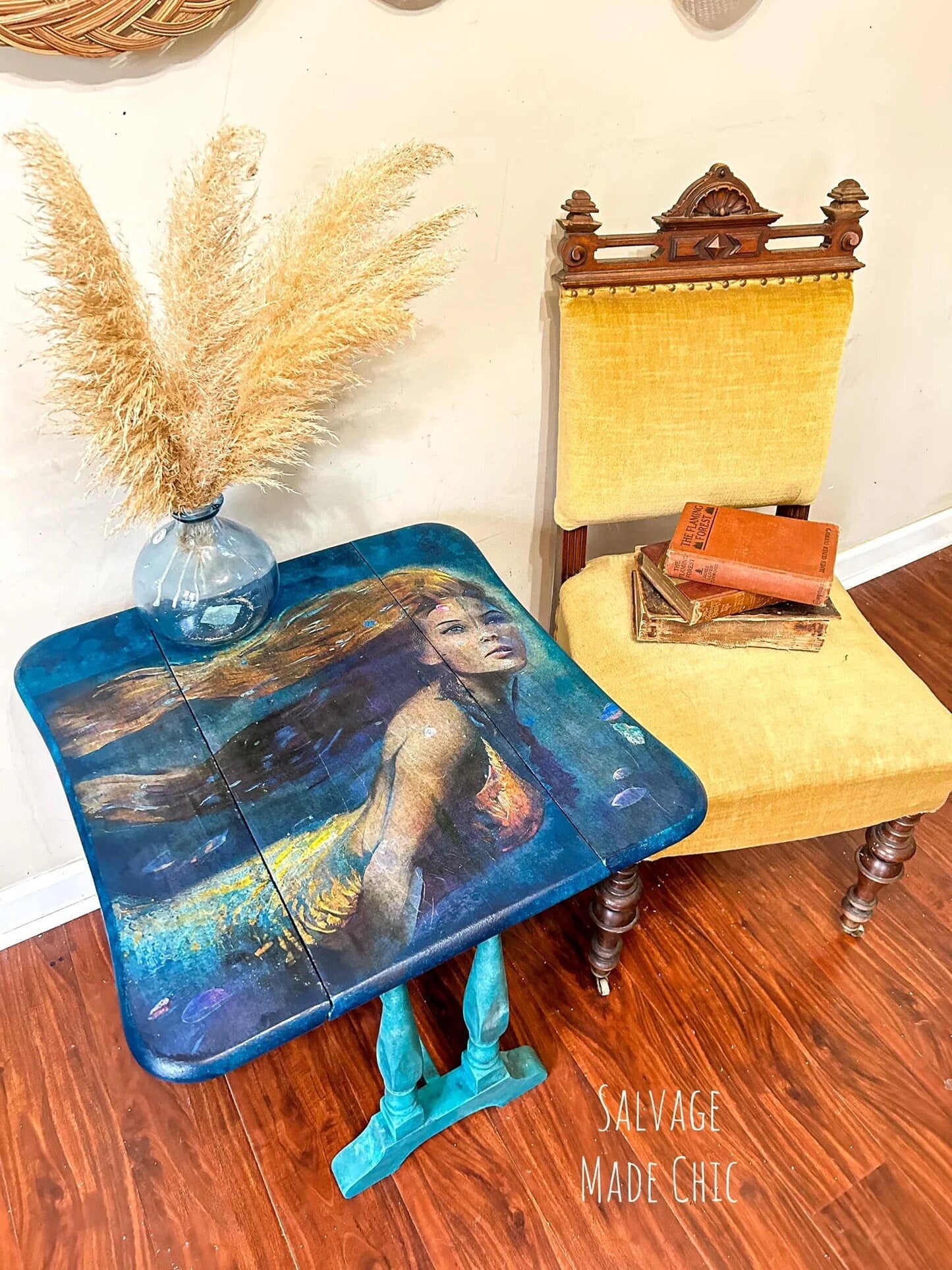 ARISTA: MYSTICAL MERMAID | Large Decoupage Tissue Paper for Furniture | Arts & Crafts | 21x29 | Whimsykel Designs