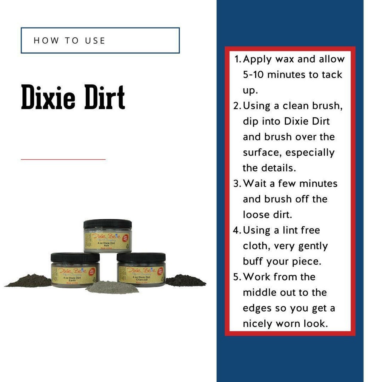 Dixie Dirt For Furniture | Crafts | Art | Dixie Belle Paint