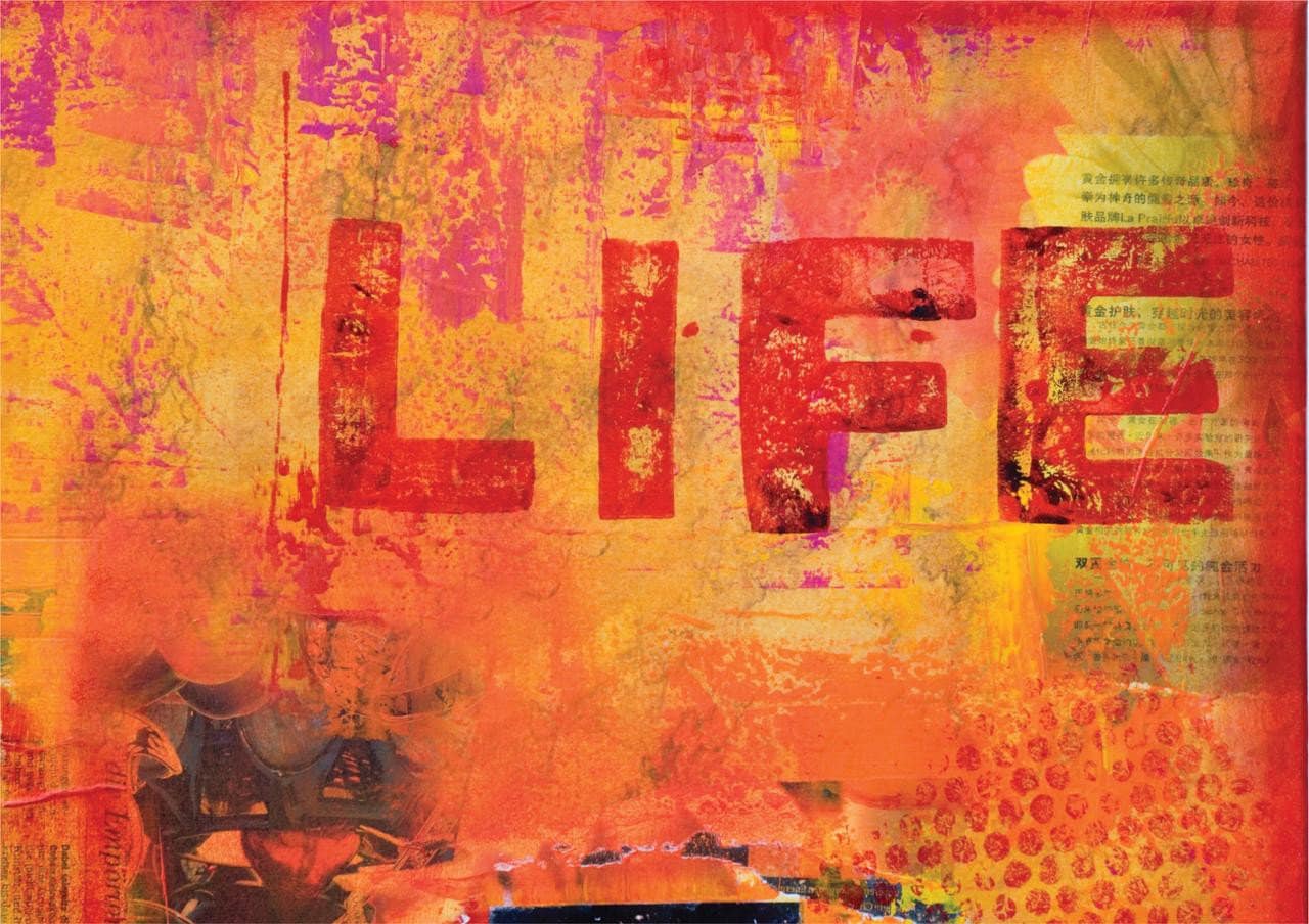 LIFE | Retired | A1 Rice Decoupage Paper | For Furniture | Crafts | Art | Dixie Belle Paint
