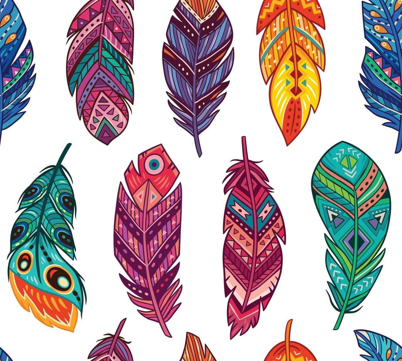FEATHERS | Retired | Rice Decoupage Paper - For Furniture | Crafts | Art | Dixie Belle Paint | Belles & Whistles