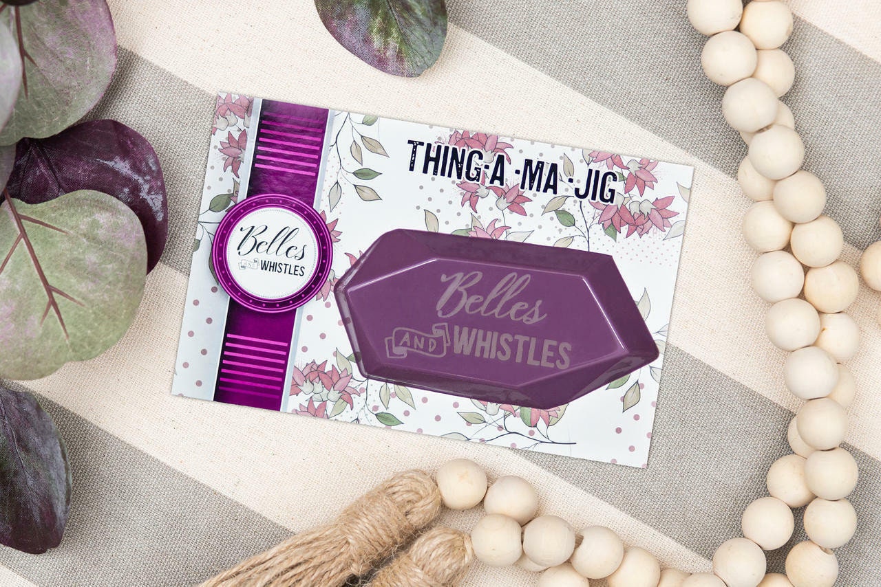 THING-A-MA-JIG | Dixie Belle Paint | Angled Silicone Squeegee | Stencils | Furniture | Wallpaper | Arts & Crafts
