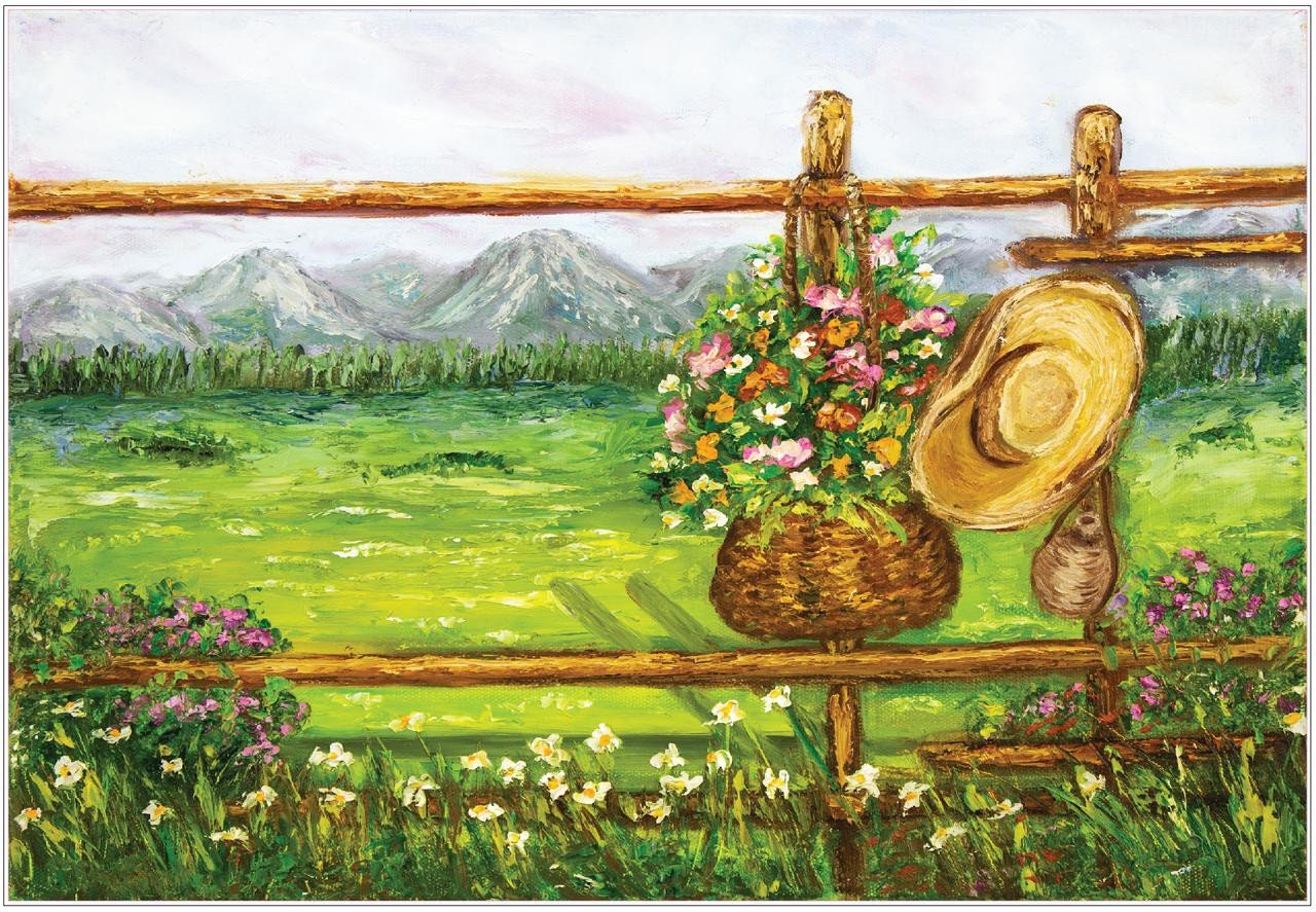 PAINTED TERRAIN | Retired | A1 Rice Decoupage Paper | For Furniture | Crafts | Art | Dixie Belle Paint