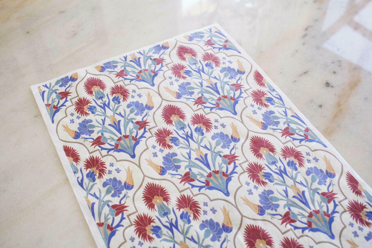 WHIMSICAL MEDITERRANEAN | Retired | Rice Decoupage Paper - Dixie Belle Paint