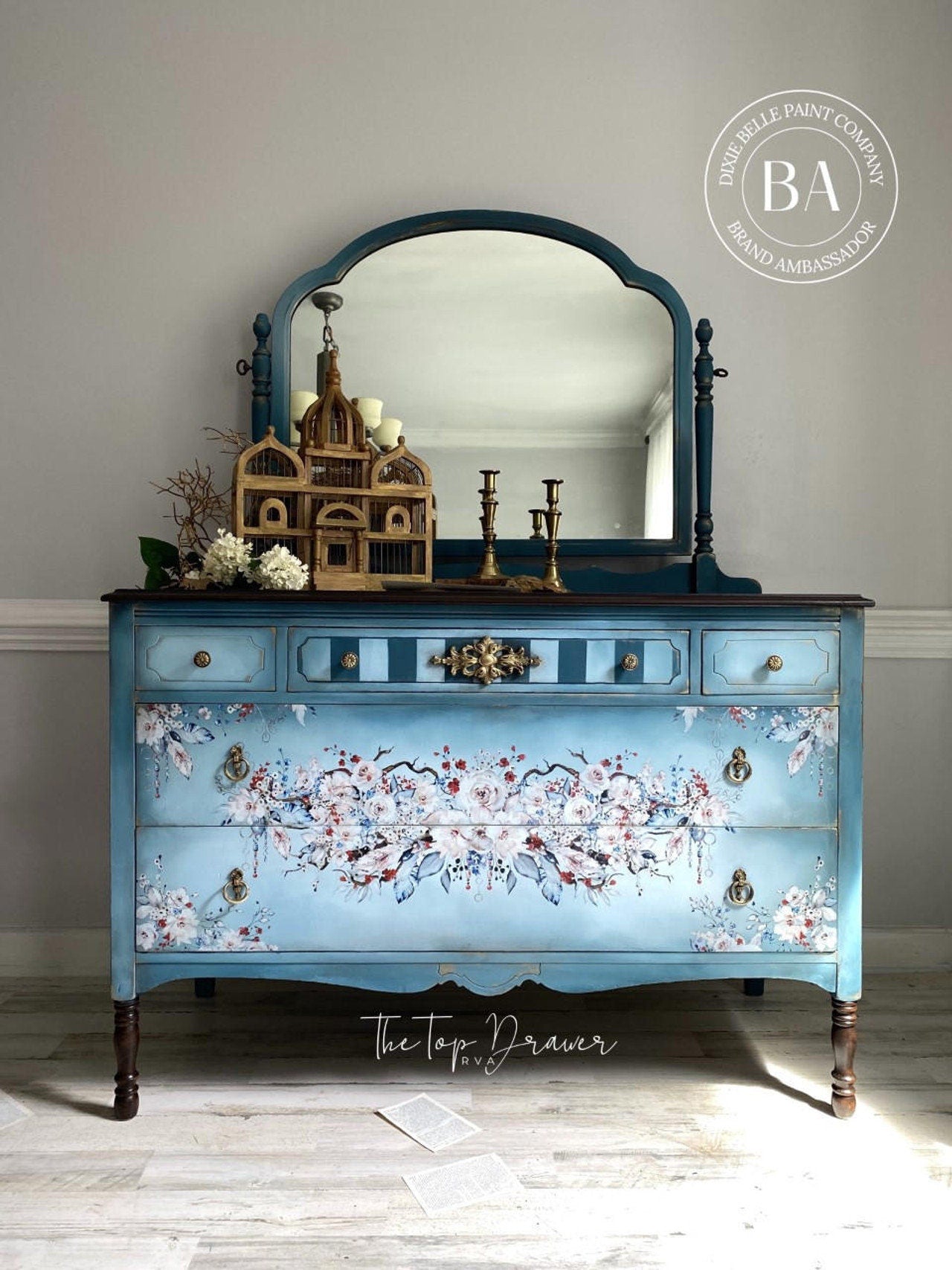 BOHEMIAN WEDDING | Transfer | Retired | Dixie Belle Paint | wedding florals
