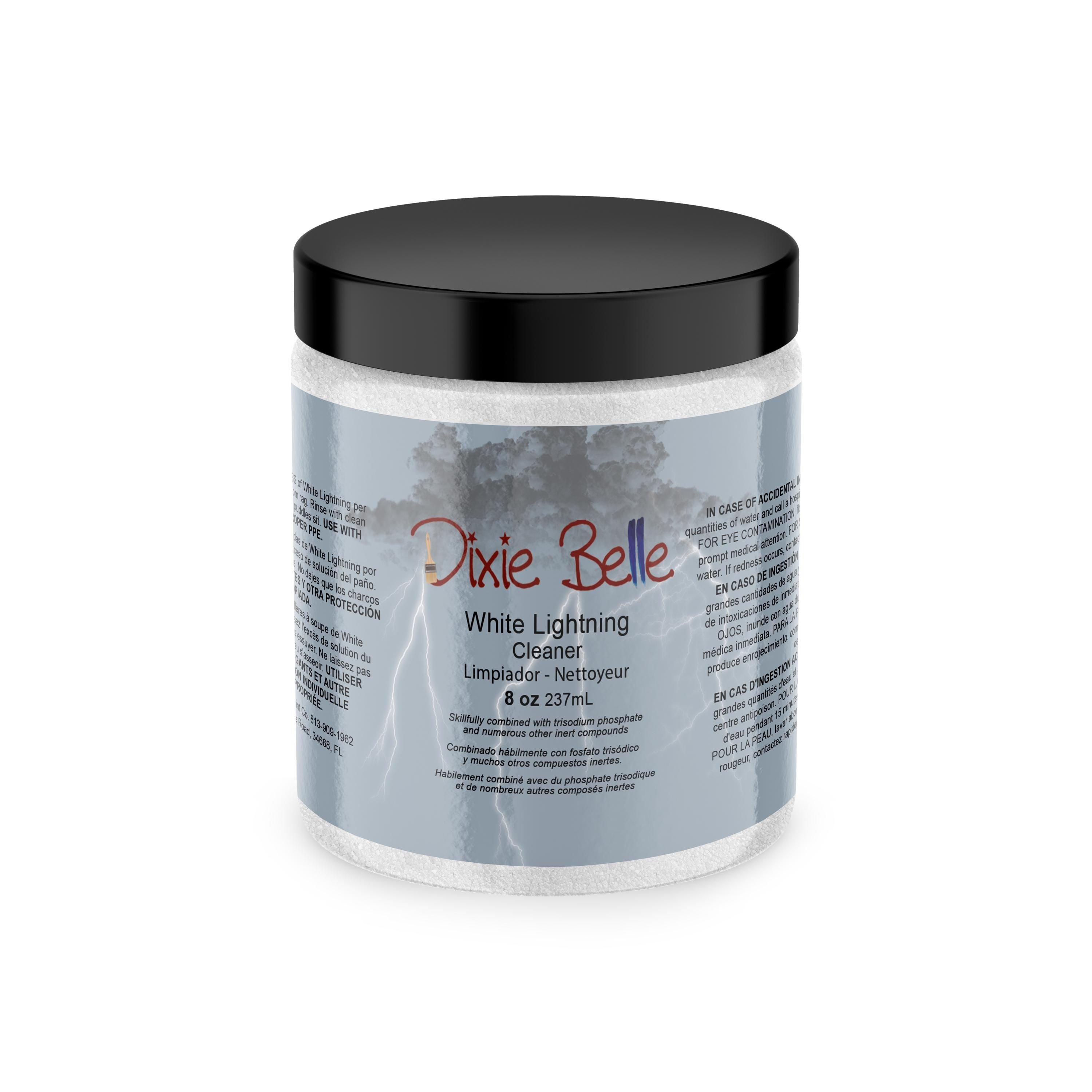 White Lightning Cleaner - Dixie Belle Chalk Paint - TSP (non-lathering) furniture cleaner!