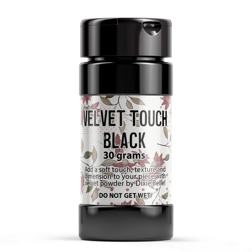VELVET TOUCH (30 grams) | Dixie Belle Paint Company | Furniture Paint - Create A Velvety Stencil With Top Coat Or Stick With Me!