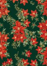 HOLIDAY HOLLY | 3 Sheets A3- 11.7 x 16.54 inches | Rice Decoupage Paper | Furniture | Crafts | Art|