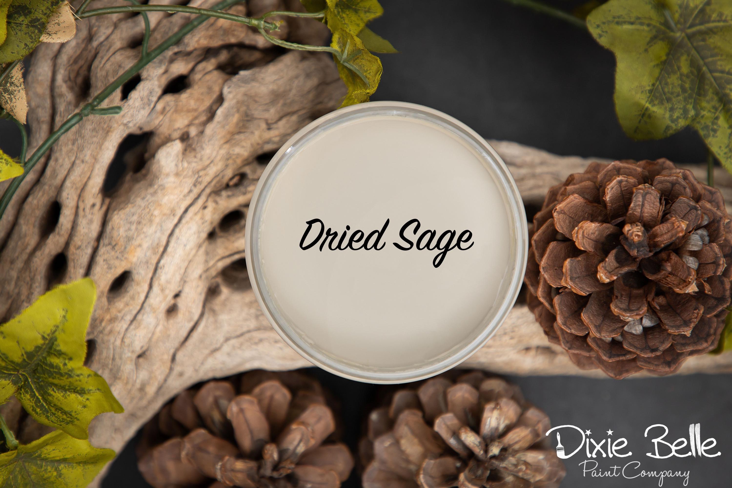 DRIED SAGE | Dixie Belle Chalk Mineral Paint | soft gray/green | Furniture Paint | Ships Same Day | Eligible for Free Shipping