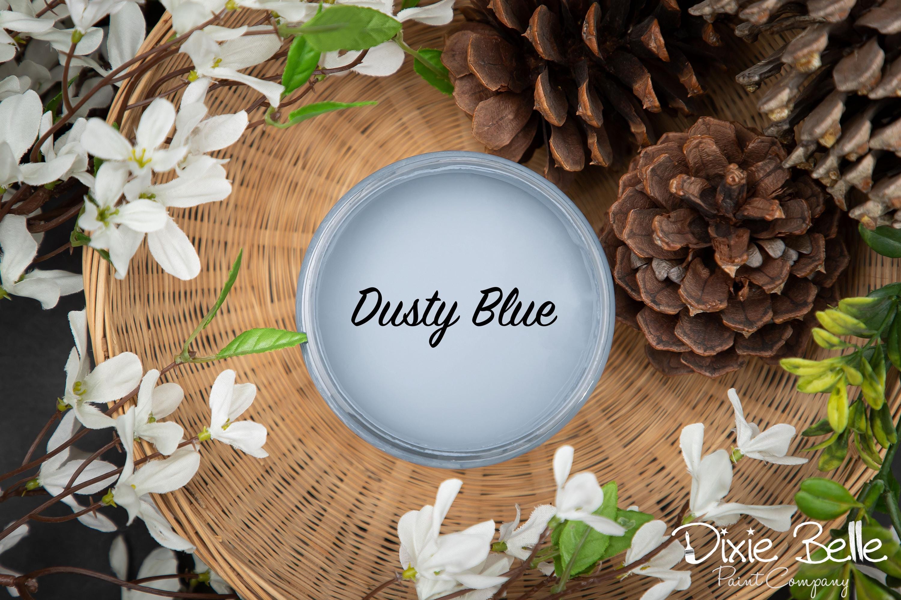 DUSTY BLUE | Dixie Belle Chalk Mineral Paint | gentle blue | Furniture Paint | Ships Same Day | Eligible for Free Shipping