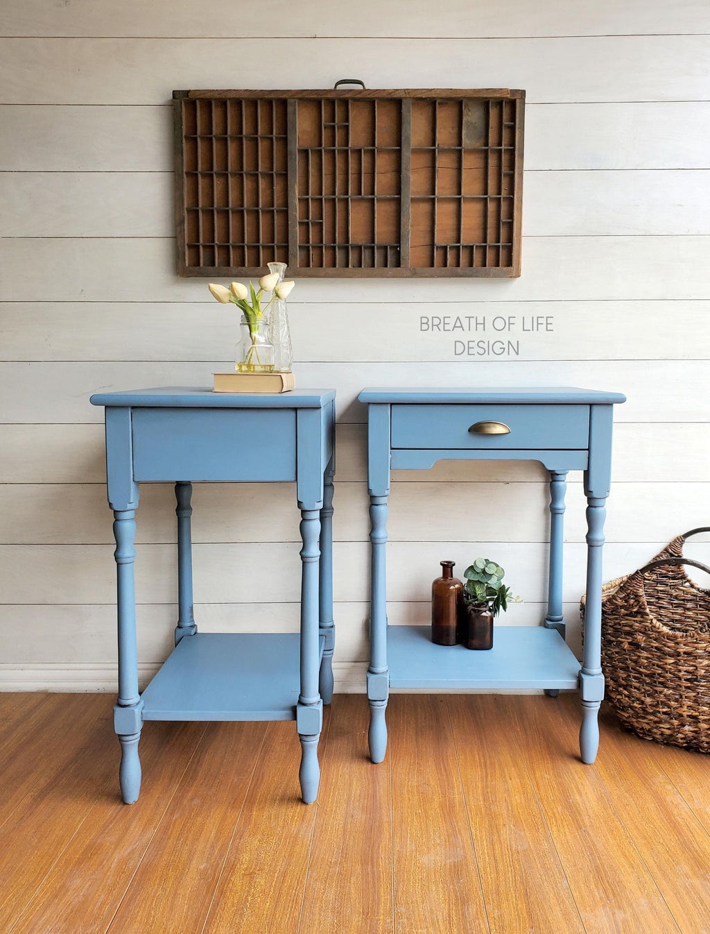 DUSTY BLUE | Dixie Belle Chalk Mineral Paint | gentle blue | Furniture Paint | Ships Same Day | Eligible for Free Shipping