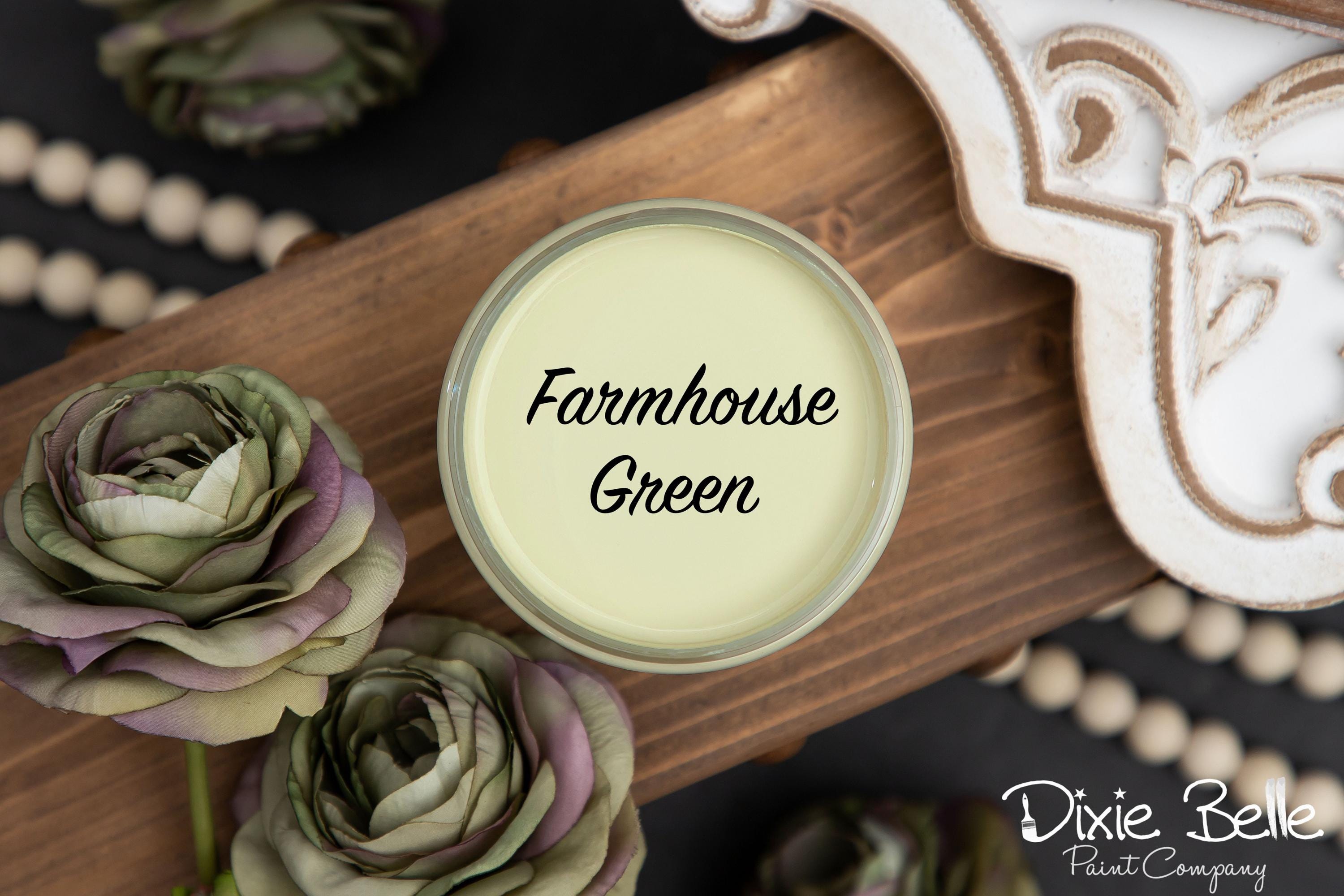 FARMHOUSE GREEN | Dixie Belle Chalk Mineral Paint | delicate green | Furniture Paint | Ships Same Day | Eligible for Free Shipping