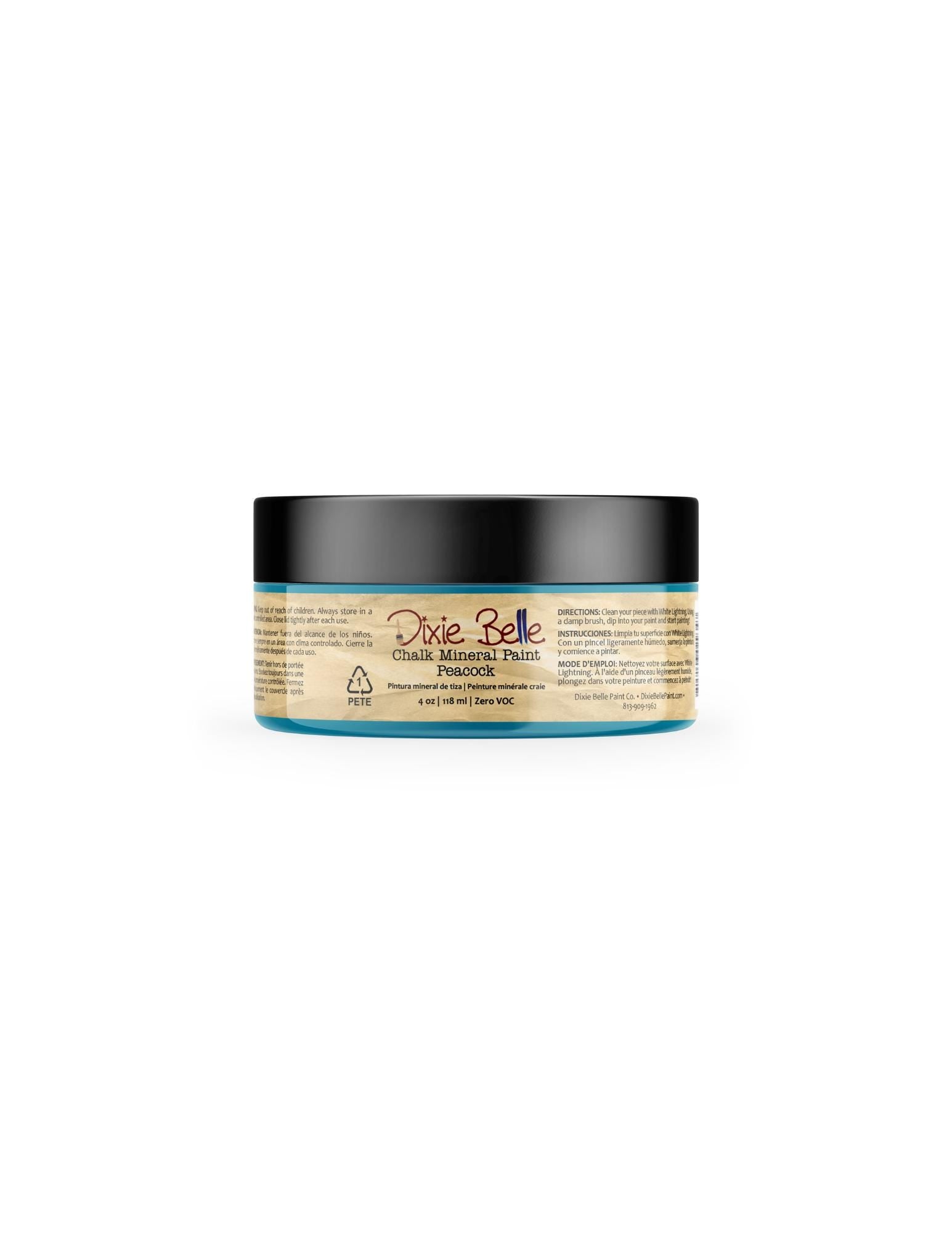 PEACOCK | Dixie Belle Chalk Mineral Paint | teal | Furniture Paint | Ships Same Day | Eligible for Free Shipping