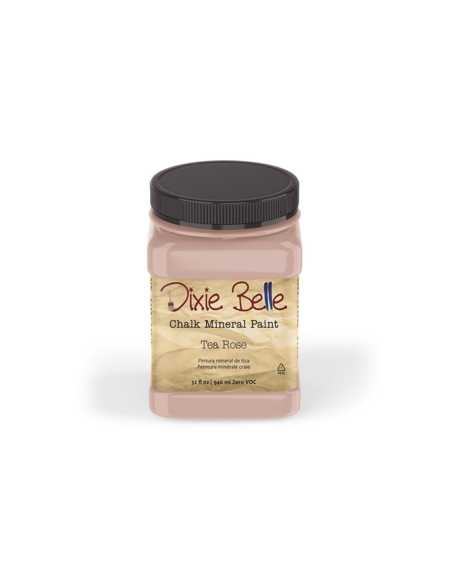 TEA ROSE | Dixie Belle Chalk Mineral Paint | dusty pink | Furniture Paint | Ships Same Day | Eligible for Free Shipping
