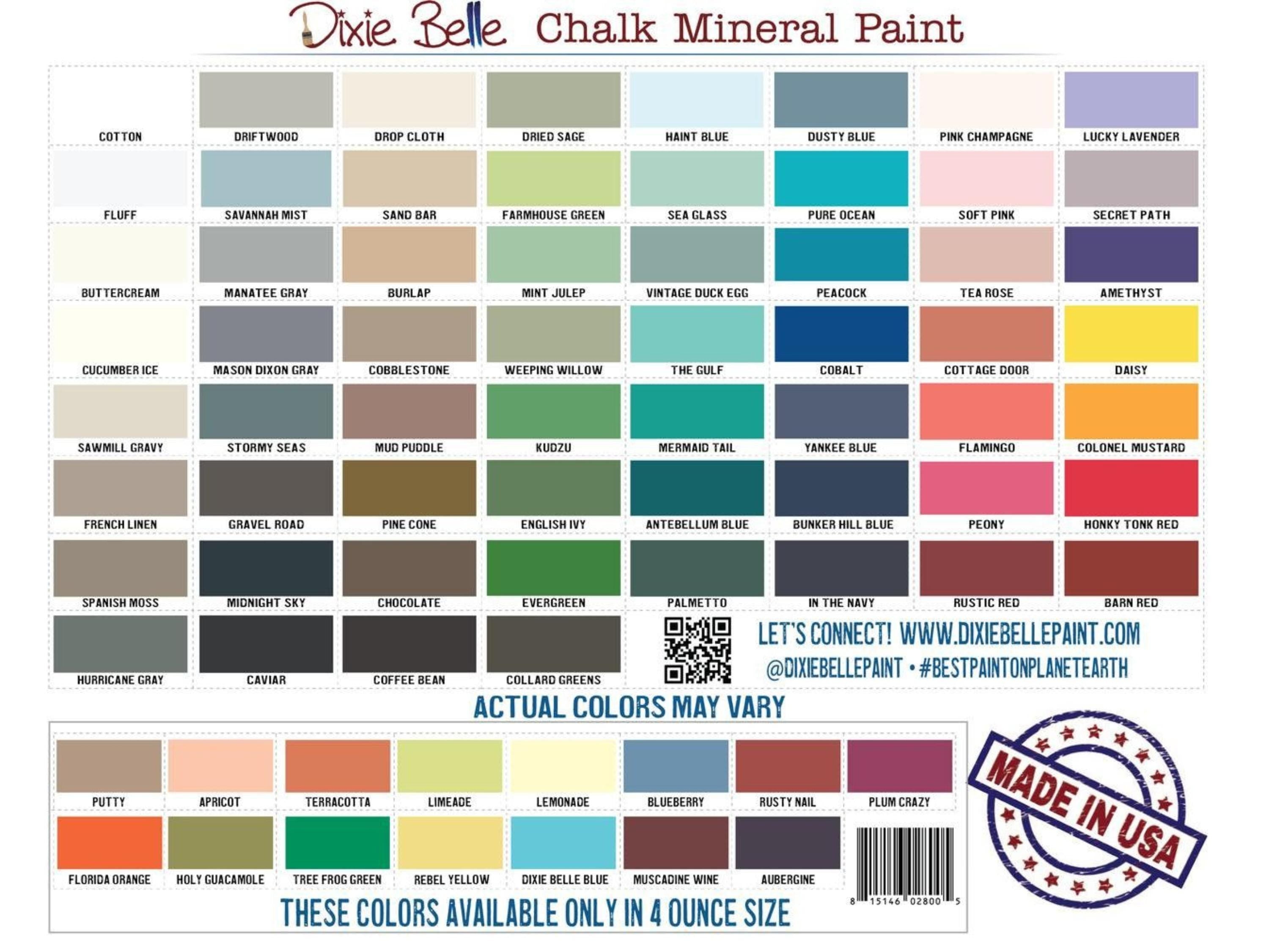 Vintage Duck Egg (light blue/green) - Chalk Paint - Dixie Belle Paint (4 sizes) Dixie Belle Paint