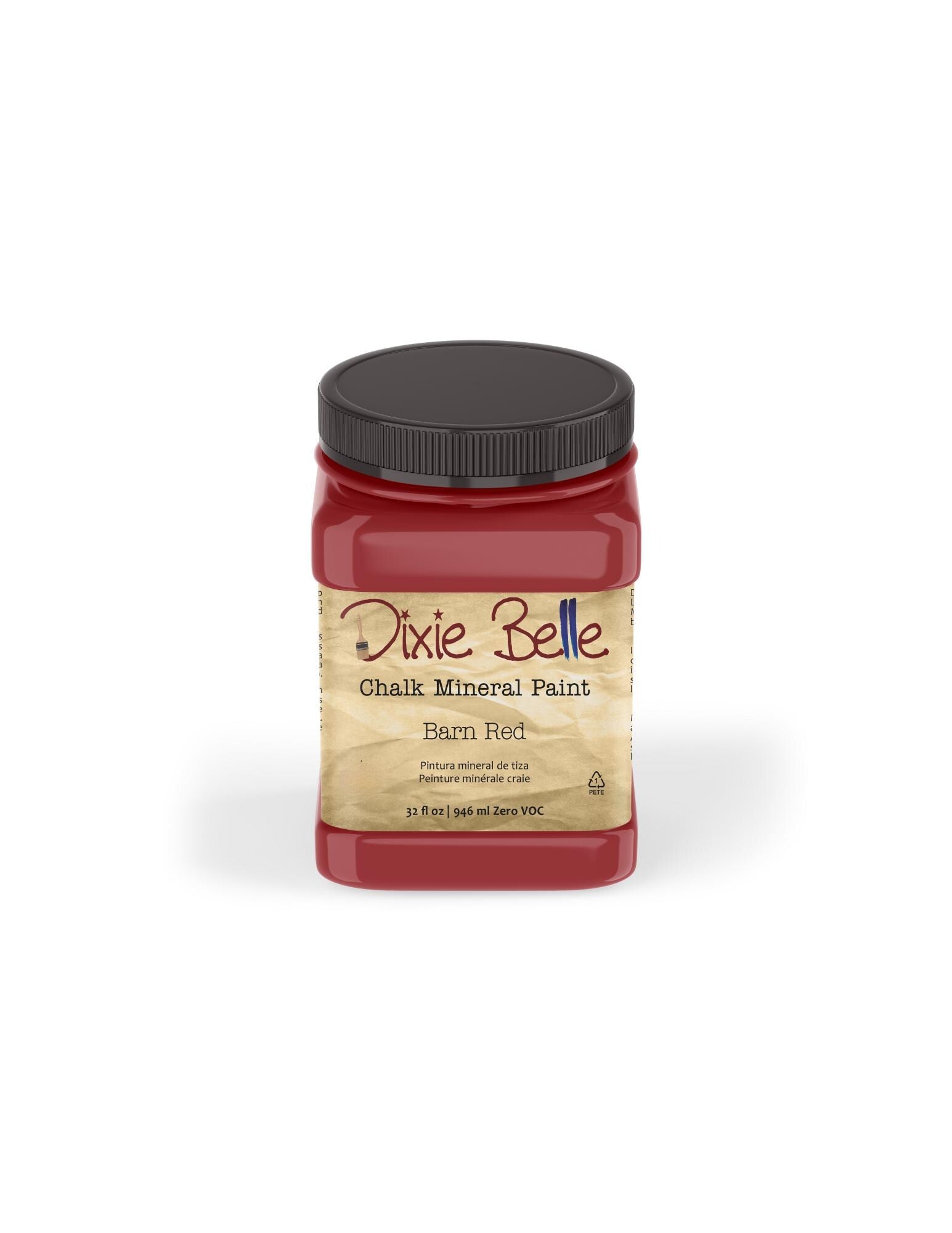 BARN RED | Dixie Belle Chalk Mineral Paint | deep red | Furniture Paint | Ships Same Day | Eligible for Free Shipping