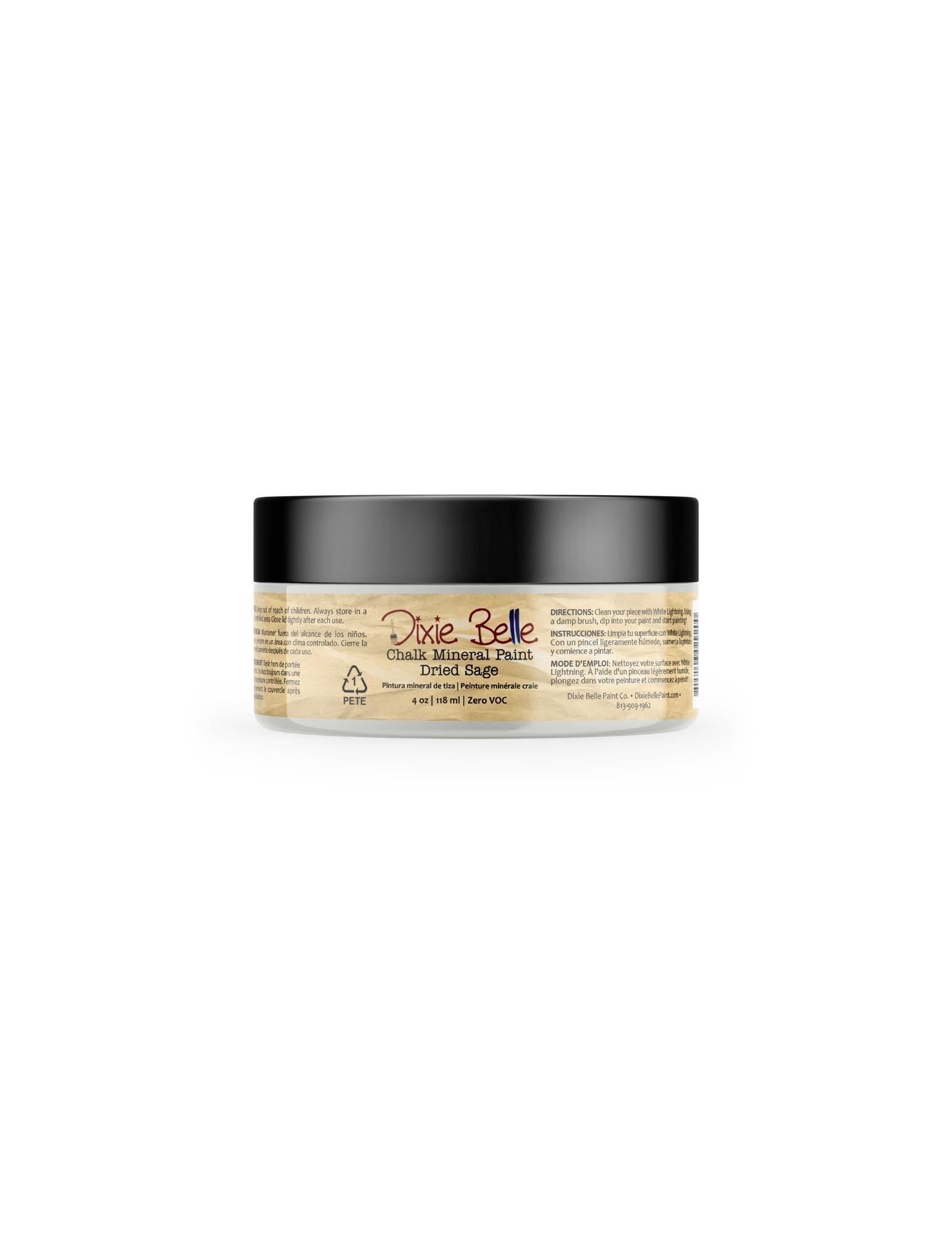 DRIED SAGE | Dixie Belle Chalk Mineral Paint | soft gray/green | Furniture Paint | Ships Same Day | Eligible for Free Shipping