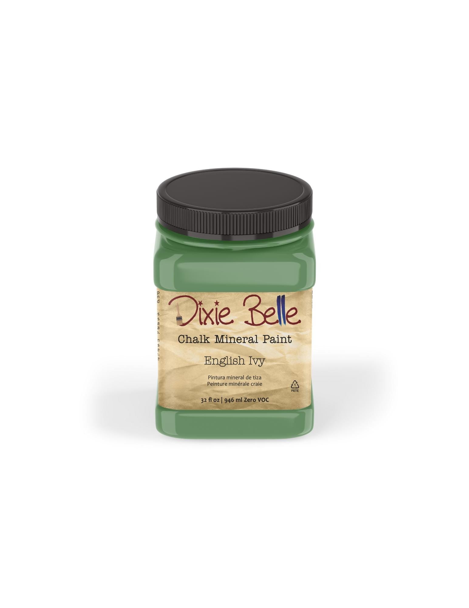 ENGLISH IVY | Dixie Belle Chalk Mineral Paint | muted green | Furniture Paint | Ships Same Day | Eligible for Free Shipping