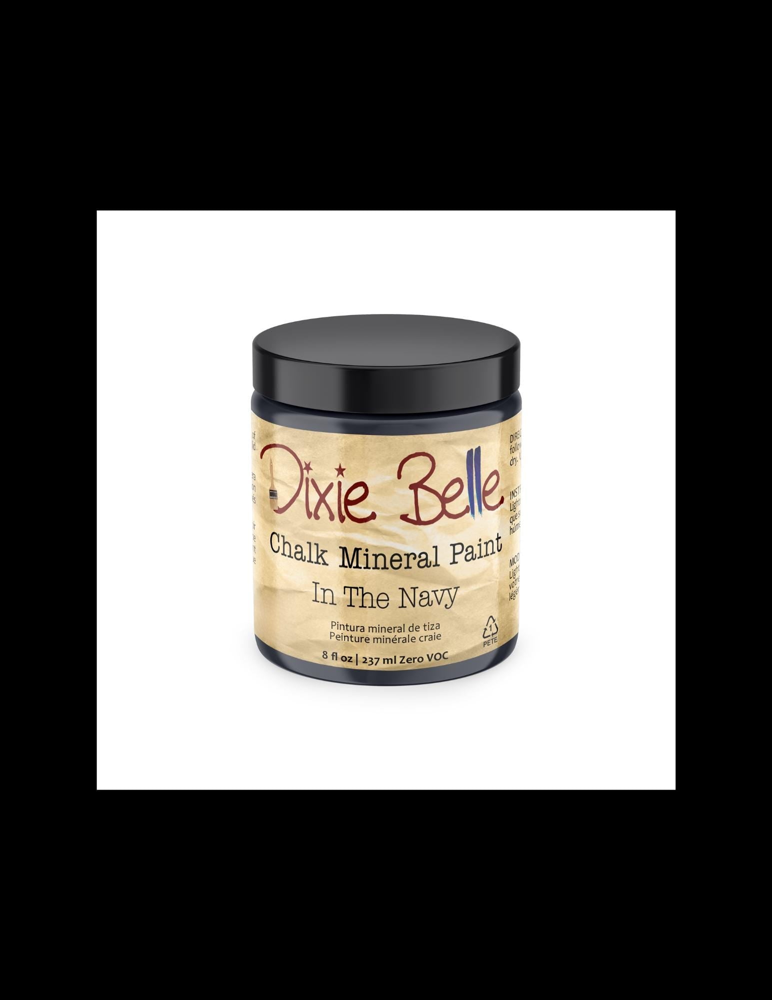 IN THE NAVY | Dixie Belle Chalk Mineral Paint | dark navy blue | Furniture Paint | Ships Same Day | Eligible for Free Shipping