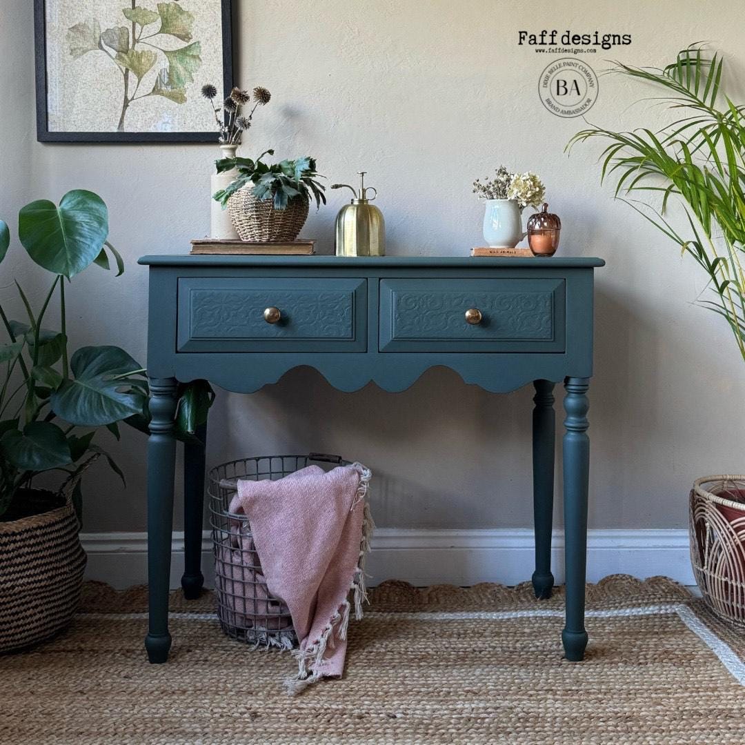 ACADIA | Dixie Belle Silk Paint | deep green | Furniture Paint | Ships Same Day | Eligible for Free Shipping