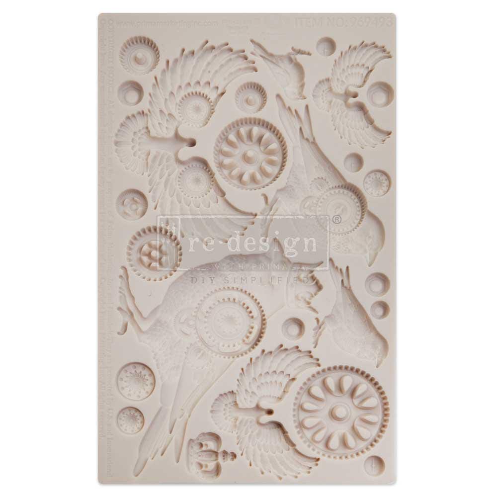 Clockwork Sparrows - Resin Mould 5"x8"