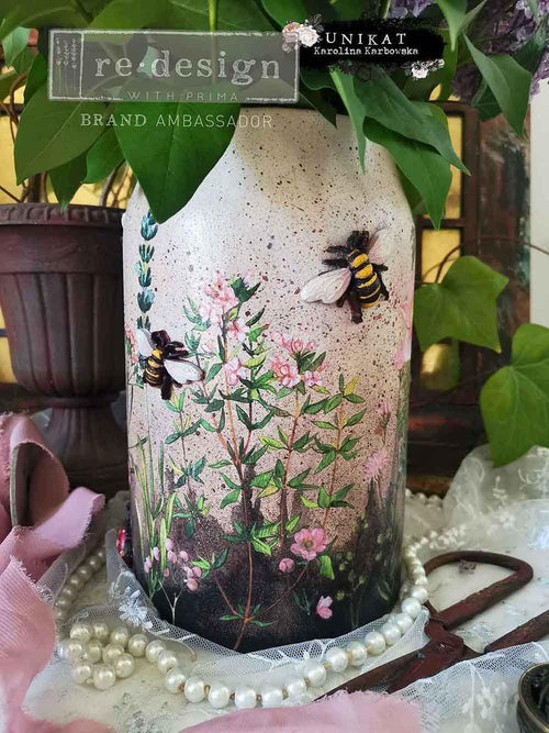 Buzzing Beauties - Resin Mould 5"x8" Redesign with Prima