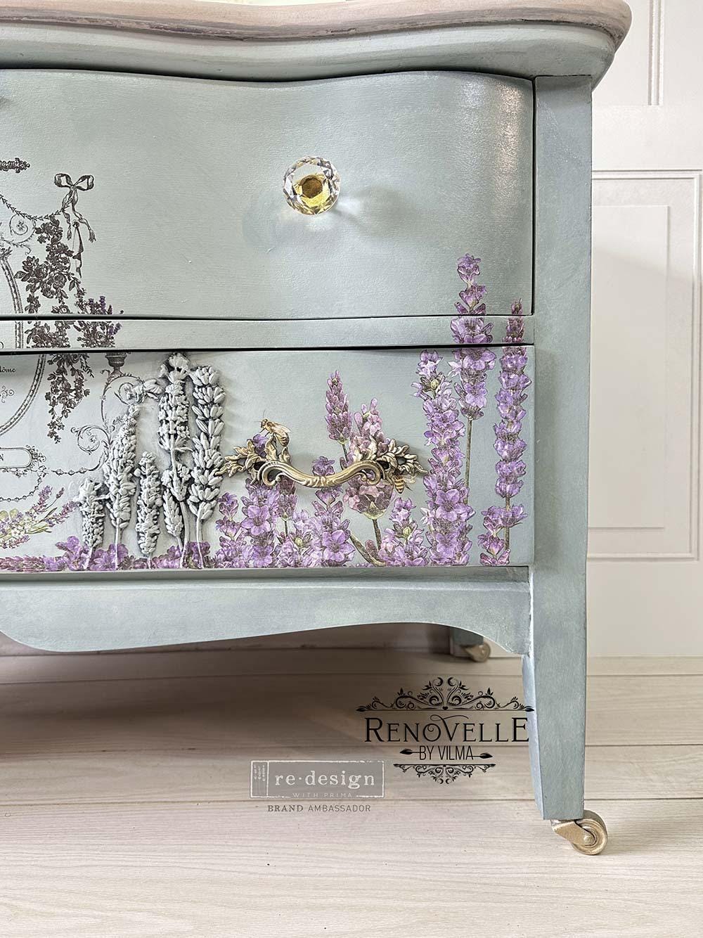 Lavender Harvest  - Resin Mould 5"x8"
