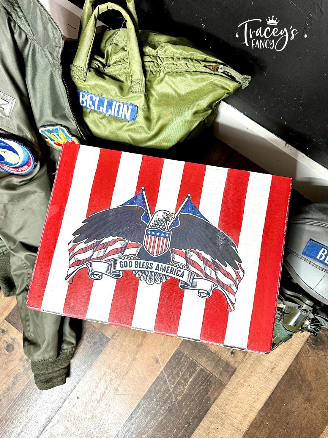 AMERICA THE BEAUTIFUL - Small Transfer | Furniture | Crafts | Art | Dixie Belle Paint|Belles & Whistles| veterans, usa, Statue of Liberty