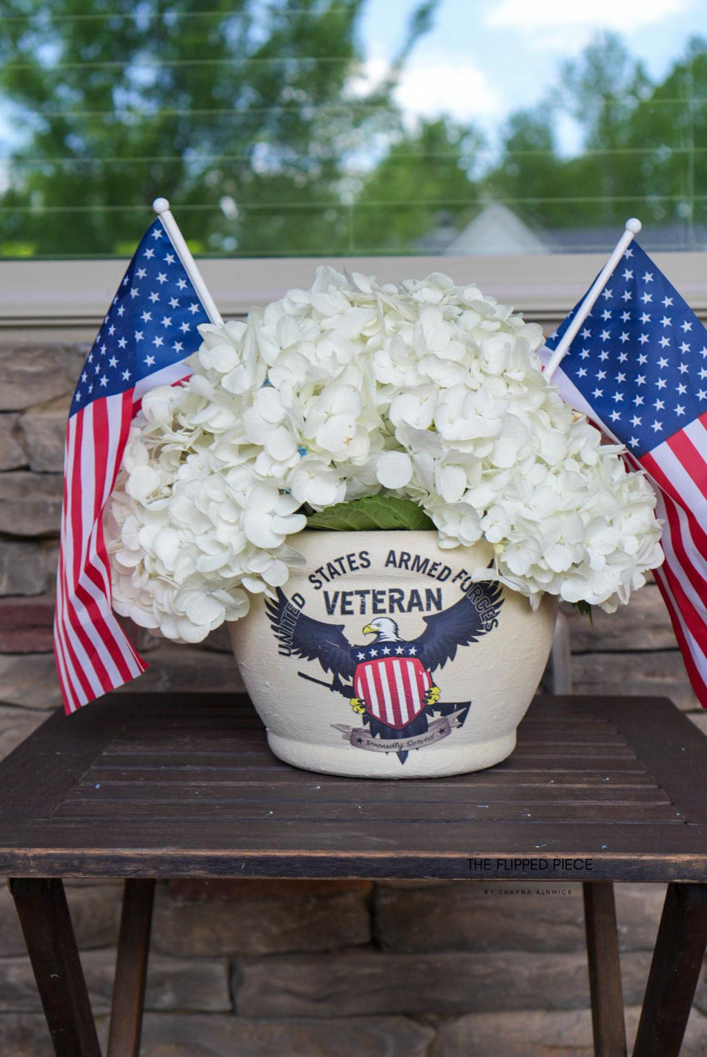 THANK You FOR Your SERVICE - Small Transfer For Furniture | Crafts | Art | Dixie Belle Paint | veterans, usa, America