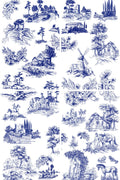 Cottage Toile | Large Transfer | Dixie Belle Paint | vintage landscape Dixie Belle Paint