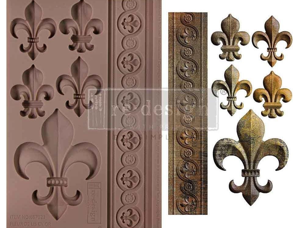 Fleur De Lis - Resin Mould 5"x8"