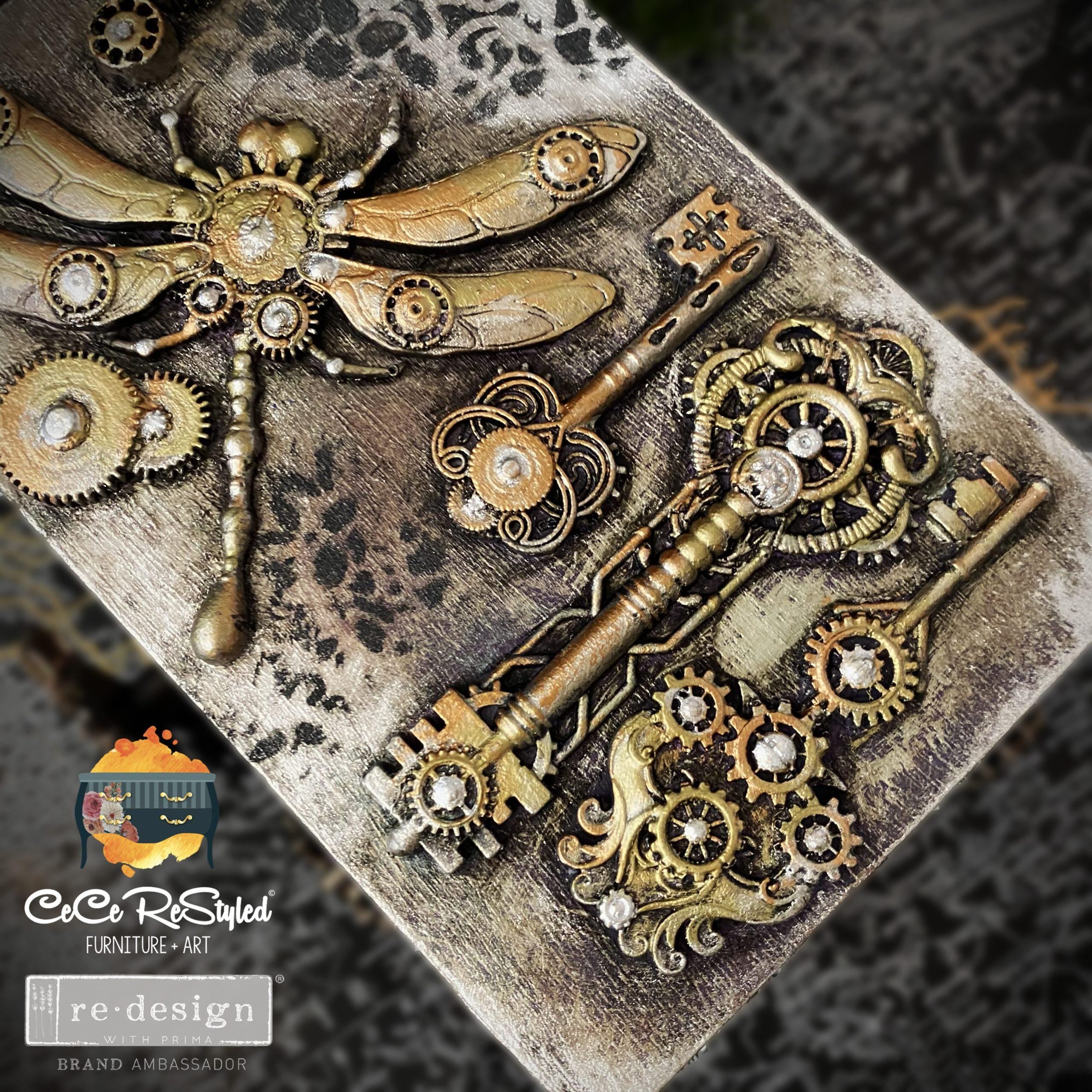 Mechanical Lock & Key - Resin Mould 5"x8"