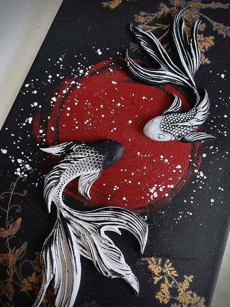 Siamese Splendor - Resin Mould 5"x10"