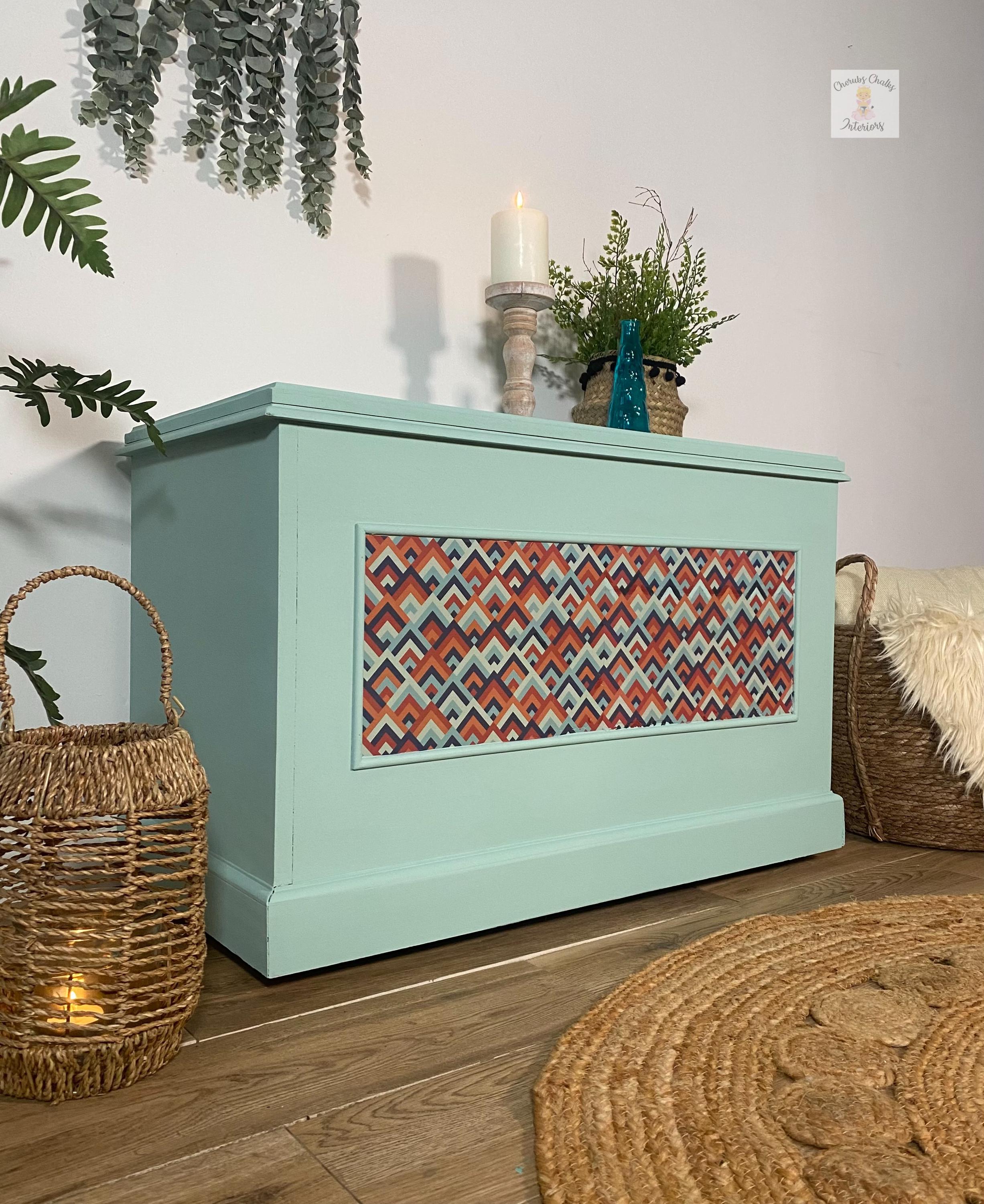 RETRO PATTERNS | Large Transfer for Furniture | Dixie Belle Paint | 24"x38" divided into 4 sheets