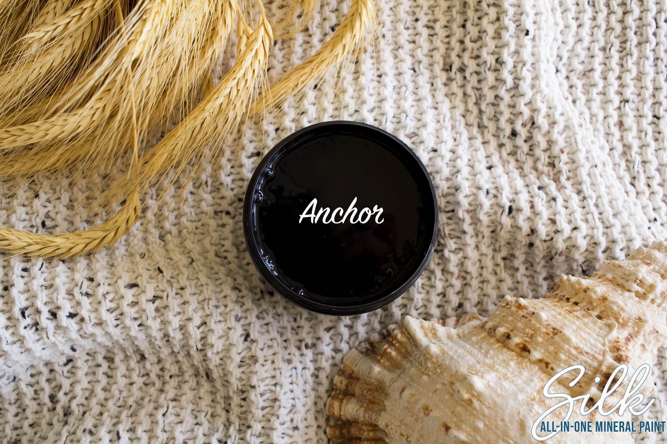 ANCHOR | Dixie Belle Silk Paint | black | Furniture Paint | Ships Same Day | Eligible for Free Shipping