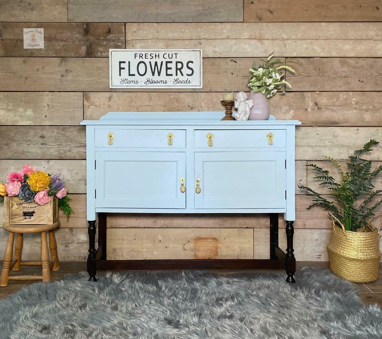 BAY BREEZE | Dixie Belle Silk Paint | light blue | Furniture Paint | Ships Same Day | Eligible for Free Shipping