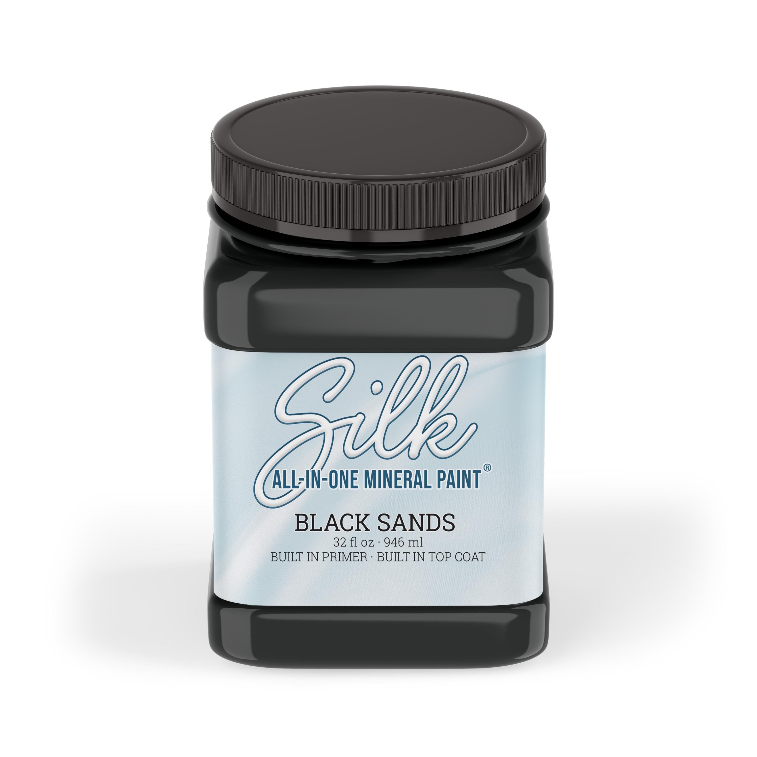 BLACK SANDS | Dixie Belle Silk Paint | charcoal black | Furniture Paint | Ships Same Day | Eligible for Free Shipping
