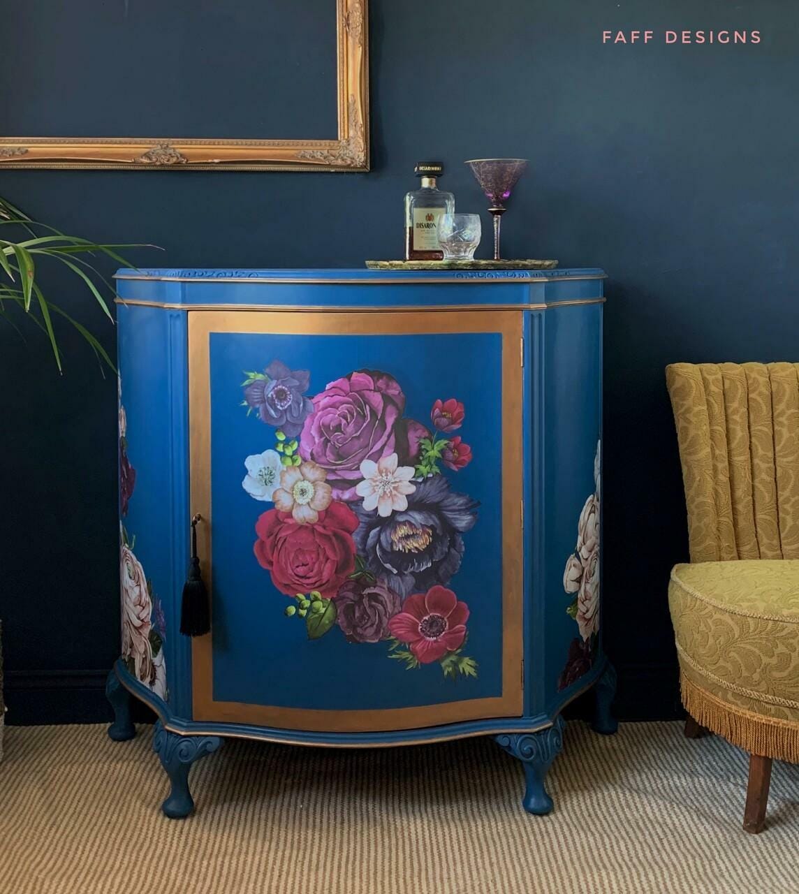 CAPE CURRENT | Dixie Belle Silk Paint | blue | Furniture Paint | Ships Same Day | Eligible for Free Shipping