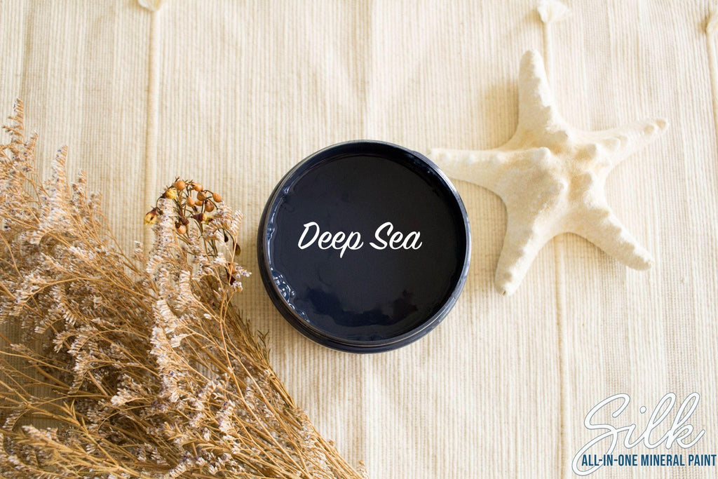DEEP SEA | Dixie Belle Silk Paint | dark blue | Furniture Paint | Ships Same Day | Eligible for Free Shipping