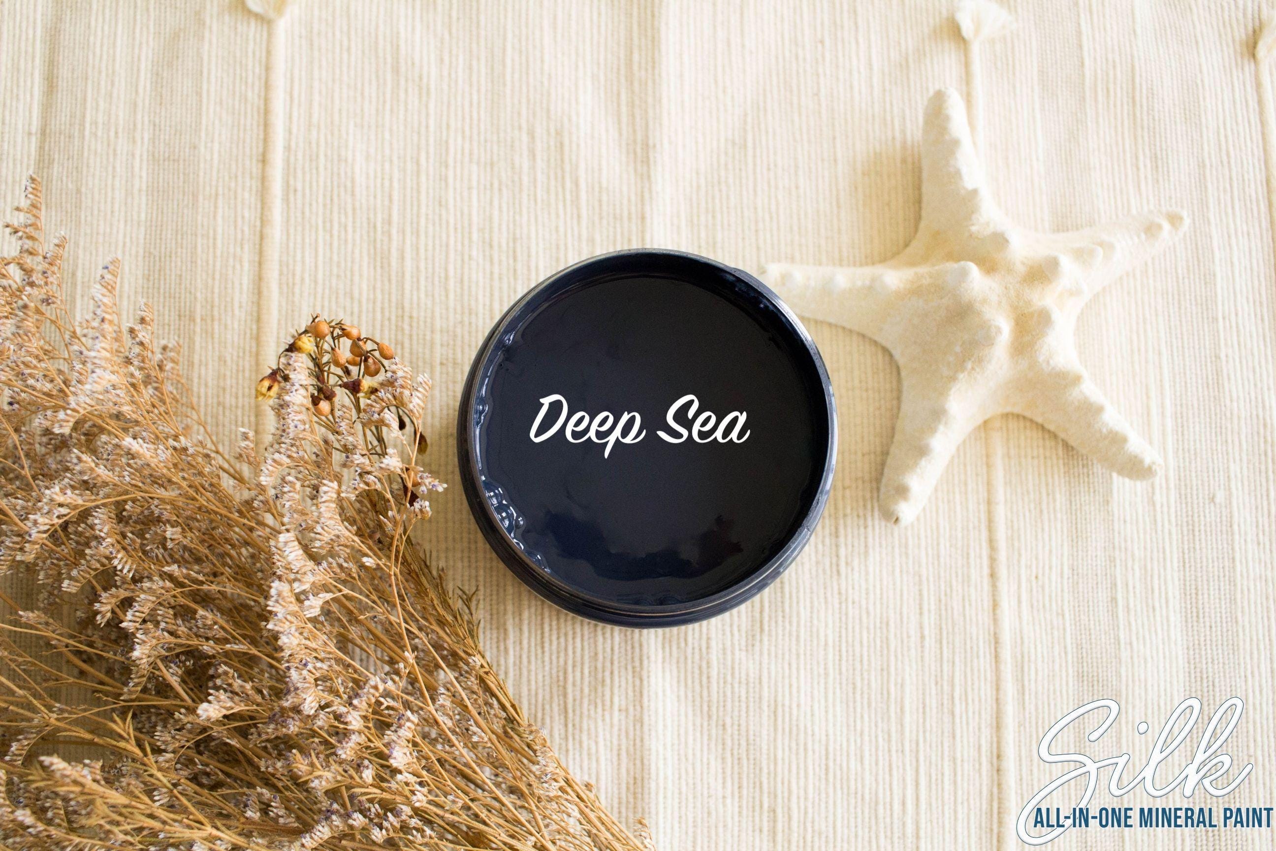 DEEP SEA | Dixie Belle Silk Paint | dark blue | Furniture Paint | Ships Same Day | Eligible for Free Shipping