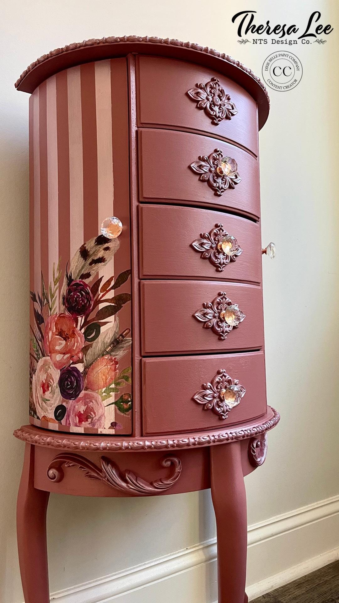 DESERT ROSE | Dixie Belle Silk Paint | deep mauve | Furniture Paint | Ships Same Day | Eligible for Free Shipping