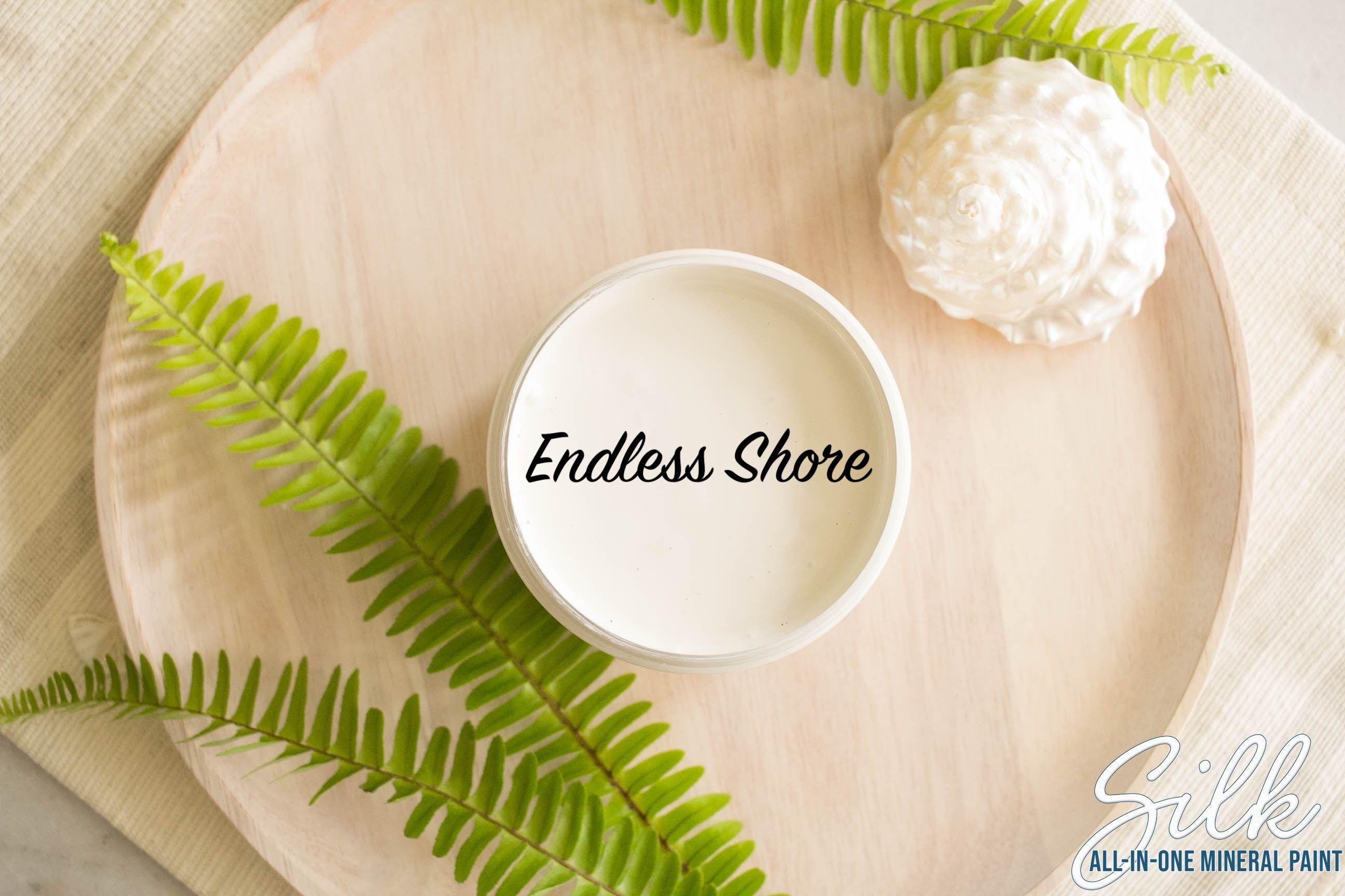 ENDLESS SHORE | Dixie Belle Silk Paint | off-white | Furniture Paint | Ships Same Day | Eligible for Free Shipping