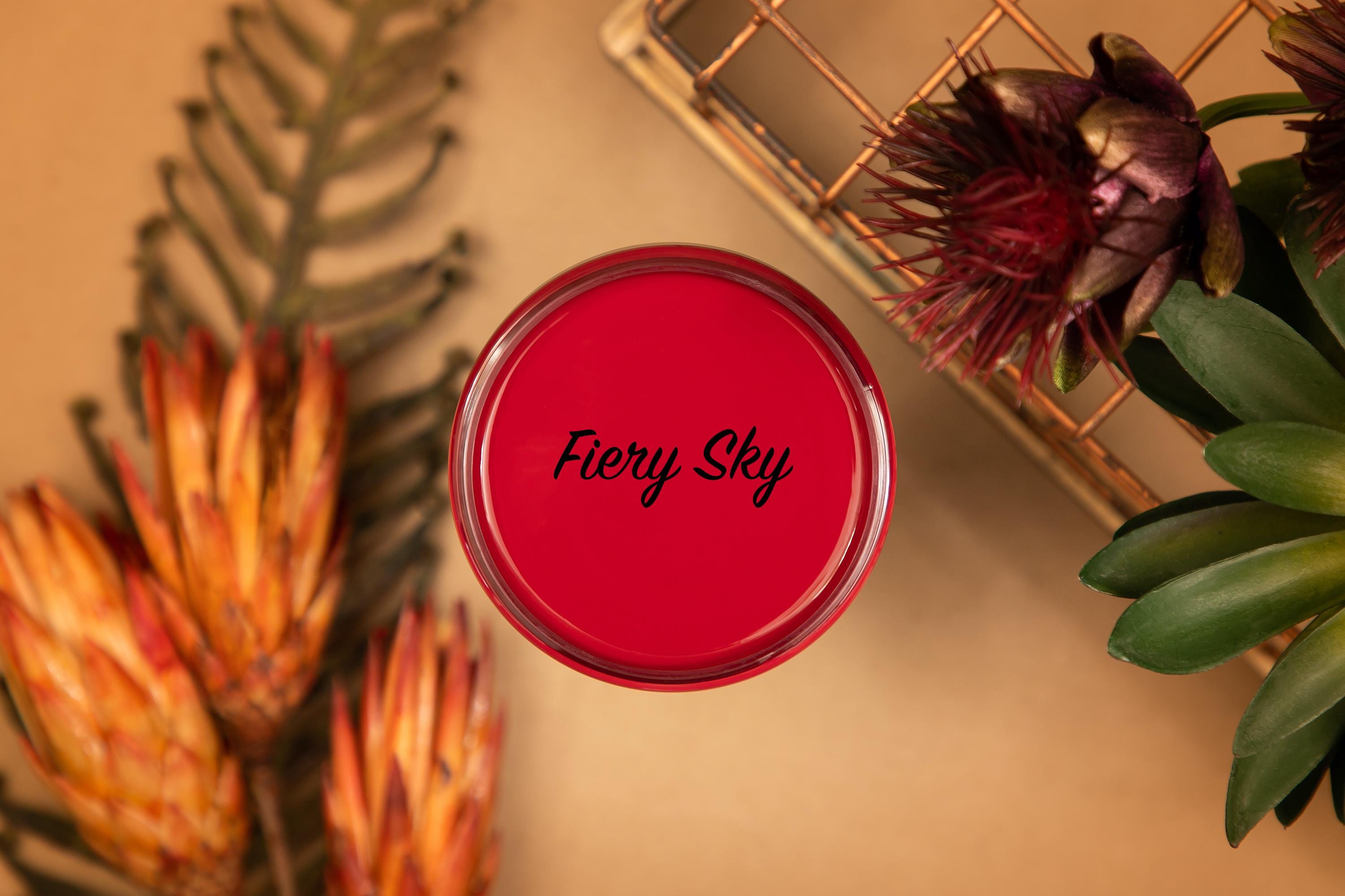 FIERY SKY | Dixie Belle Silk Paint | bold red | Furniture Paint | Ships Same Day | Eligible for Free Shipping