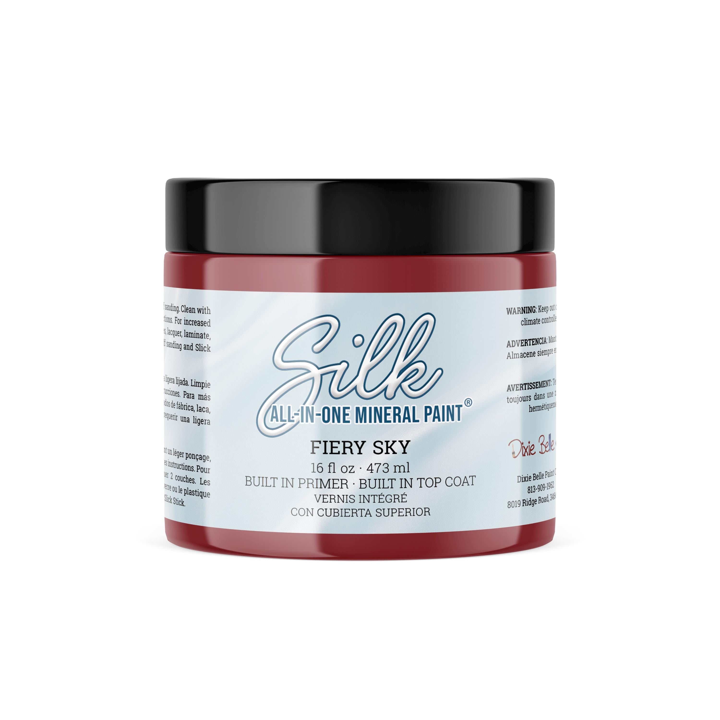 FIERY SKY | Dixie Belle Silk Paint | bold red | Furniture Paint | Ships Same Day | Eligible for Free Shipping