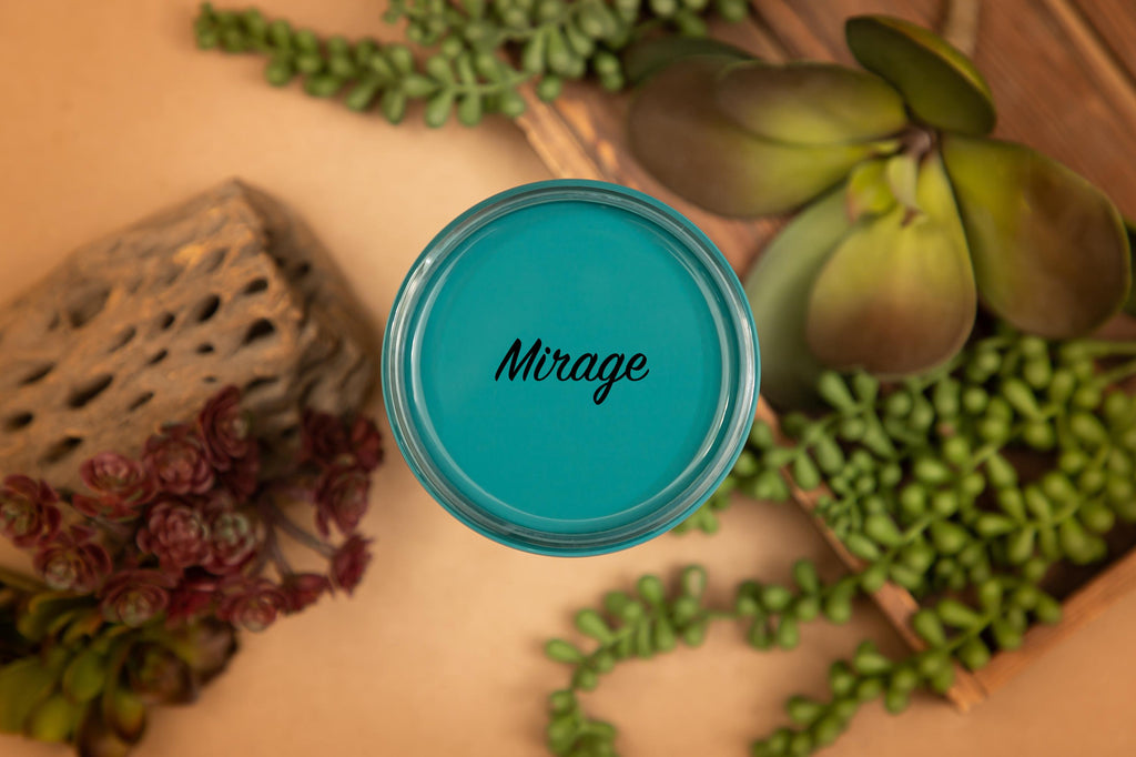 MIRAGE | Dixie Belle Silk Paint | blue-green | Furniture Paint | Ships Same Day | Eligible for Free Shipping