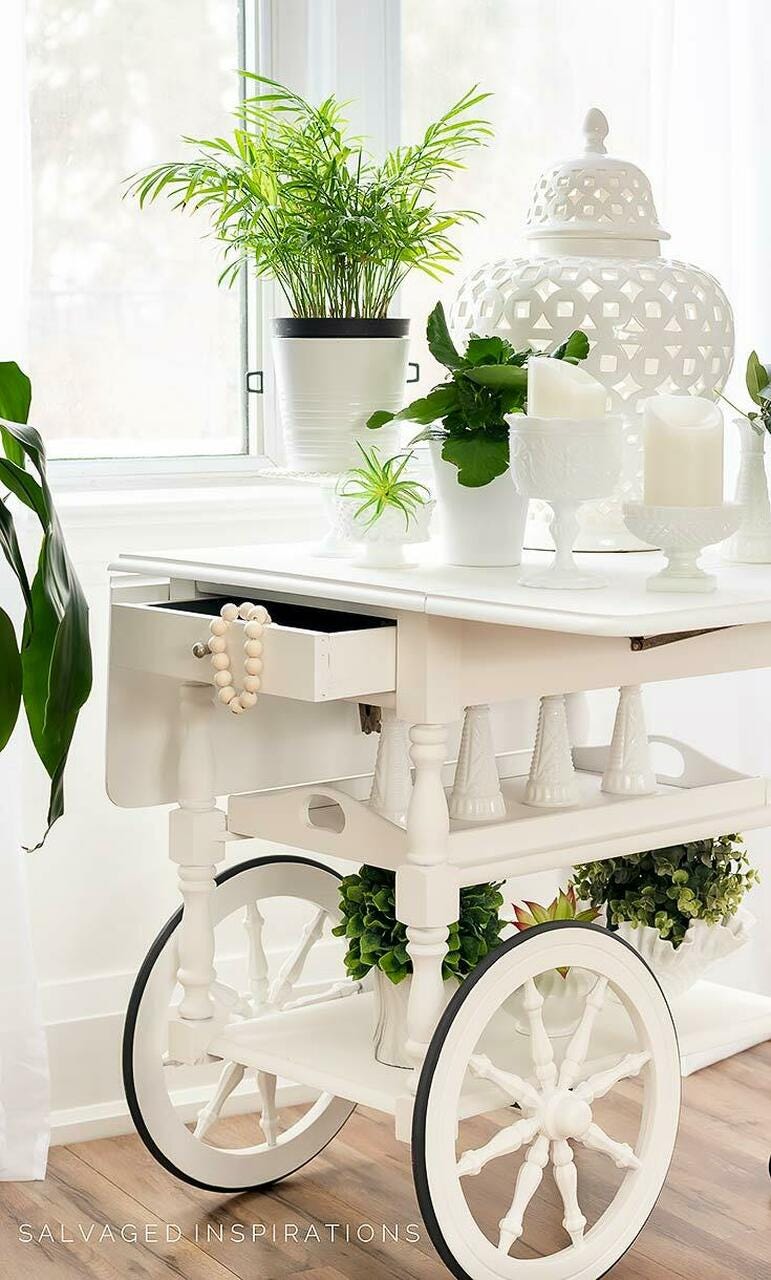 SALT WATER | Dixie Belle Silk Paint | off-white | Furniture Paint | Ships Same Day | Eligible for Free Shipping